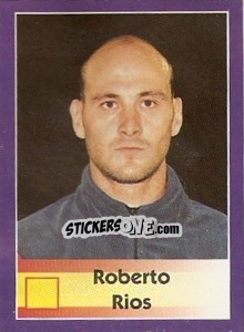Cromo Roberto Rios - World Cup 1998 - Diamond