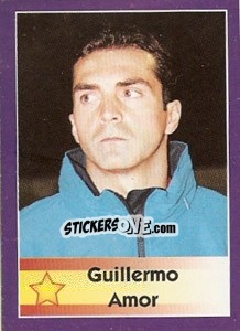 Cromo Guillermo Amor