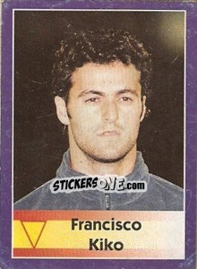 Sticker Francisco Kiko - World Cup 1998 - Diamond