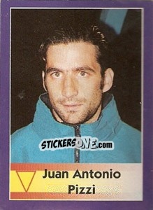Sticker Juan Antonio Pizzi - World Cup 1998 n. 218 - Diamond