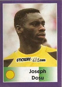 Sticker Joseph Dosu - World Cup 1998 - Diamond