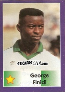 Sticker George Finidi - World Cup 1998 - Diamond