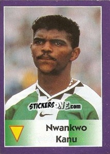 Sticker Nwankwo Kanu - World Cup 1998 - Diamond