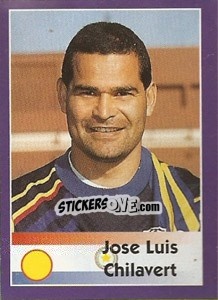 Sticker Jose Luis Chilavert - World Cup 1998 - Diamond