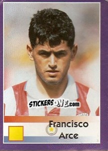 Sticker Francisco Arce - World Cup 1998 - Diamond