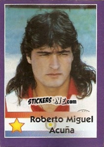 Sticker Roberto Miguel Acuña