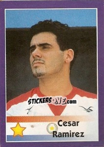 Cromo Cesar Ramirez - World Cup 1998 - Diamond