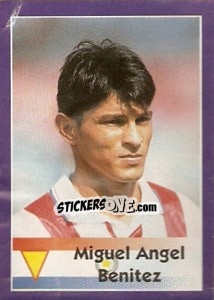 Cromo Miguel Angel Benitez - World Cup 1998 - Diamond