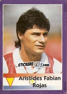 Sticker Aristides Fabian Rojas - World Cup 1998 - Diamond