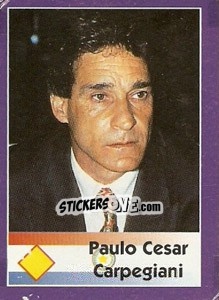 Sticker Paulo Cesar Carpegiani - World Cup 1998 - Diamond