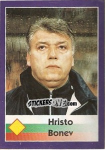 Sticker Hristo Bonev - World Cup 1998 - Diamond