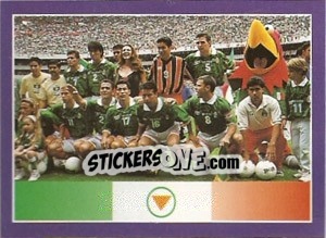 Sticker Mexico - World Cup 1998 - Diamond