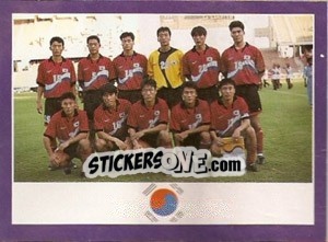 Cromo South Korea - World Cup 1998 - Diamond