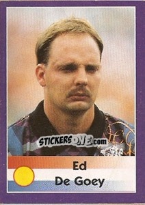 Sticker Ed De Goey - World Cup 1998 - Diamond