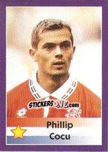 Cromo Phillip Cocu - World Cup 1998 - Diamond