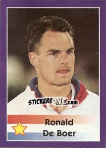 Cromo Ronald De Boer