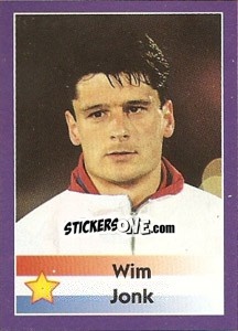 Cromo Wim Jonk - World Cup 1998 - Diamond