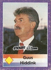Sticker Guus Hiddink - World Cup 1998 - Diamond