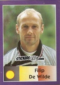 Sticker Filip De Wilde - World Cup 1998 - Diamond