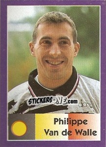 Sticker Philippe Van de Walle