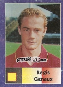 Sticker Regis Genaux - World Cup 1998 - Diamond