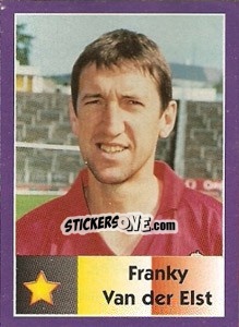 Sticker Franky Van der Elst - World Cup 1998 - Diamond