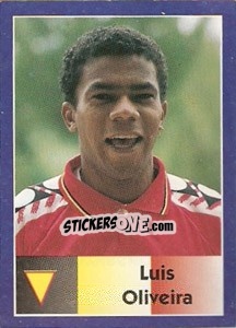 Cromo Luis Oliveira - World Cup 1998 - Diamond