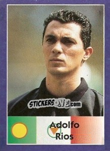 Sticker Adolfo Rios - World Cup 1998 - Diamond