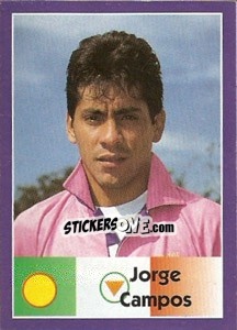 Sticker Jorge Campos - World Cup 1998 - Diamond