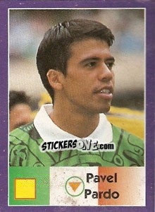 Cromo Pavel Pardo - World Cup 1998 - Diamond
