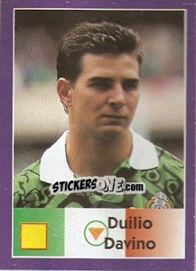 Cromo Duilio Davino - World Cup 1998 - Diamond