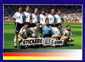 Sticker Germany - World Cup 1998 - Diamond