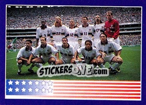 Sticker USA - World Cup 1998 - Diamond