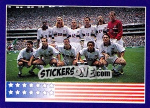 Sticker USA - World Cup 1998 n. 334 - Diamond