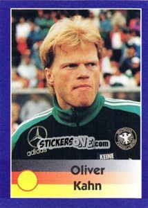 Sticker Oliver Kahn - World Cup 1998 - Diamond