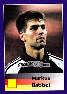 Sticker Markus Babbel - World Cup 1998 - Diamond