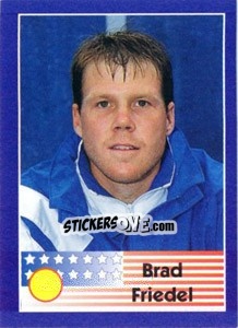 Sticker Brad Friedel - World Cup 1998 - Diamond
