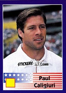 Cromo Paul Caligiuri - World Cup 1998 - Diamond