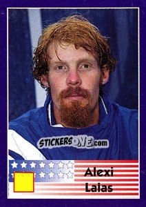 Cromo Alexi Lalas - World Cup 1998 - Diamond