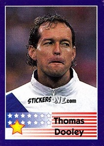 Cromo Thomas Dooley - World Cup 1998 - Diamond