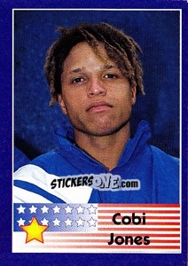 Sticker Cobi Jones - World Cup 1998 - Diamond