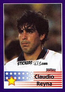 Sticker Claudio  Reyna - World Cup 1998 - Diamond