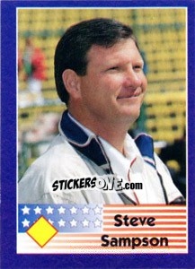 Cromo Steve Sampson - World Cup 1998 - Diamond