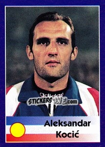 Sticker Aleksandar Kocic - World Cup 1998 - Diamond