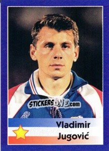 Sticker Vladimir Jugovic - World Cup 1998 - Diamond