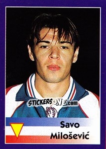Sticker Savo Miloševic