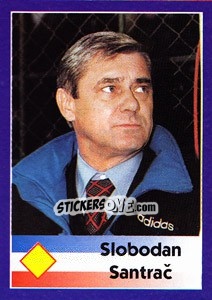 Sticker Slobodan Santrac - World Cup 1998 - Diamond