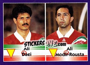 Sticker Daei / Modir-Rousta - World Cup 1998 - Diamond