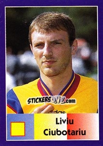 Sticker Liviu Ciubotariu - World Cup 1998 - Diamond
