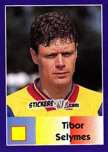 Cromo Tibor Selymes - World Cup 1998 - Diamond